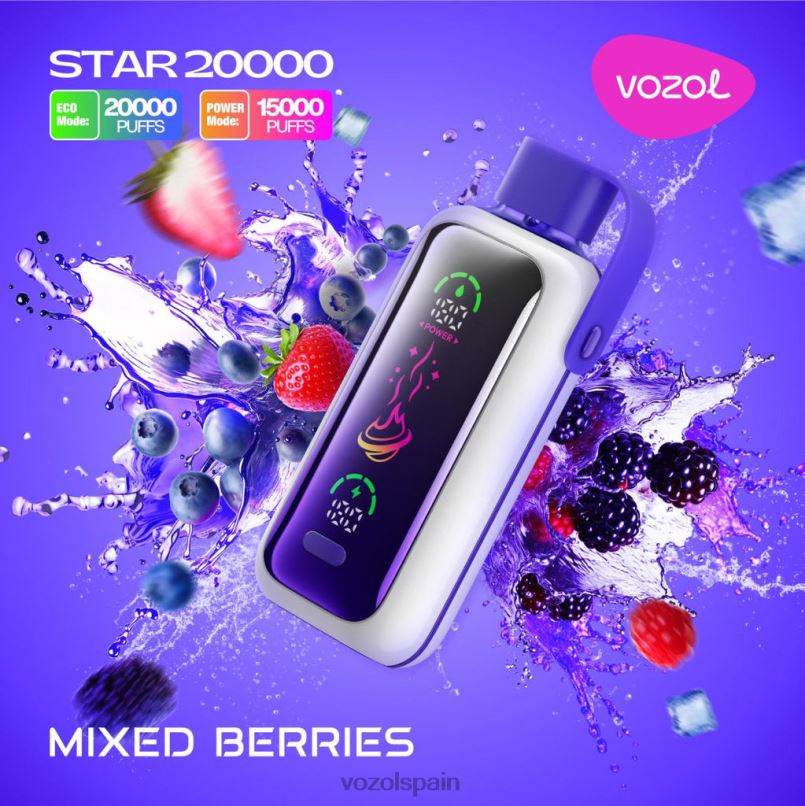 Vozol Vape Precio - VOZOL STAR 20000 bayas mixtas 8VJRF14
