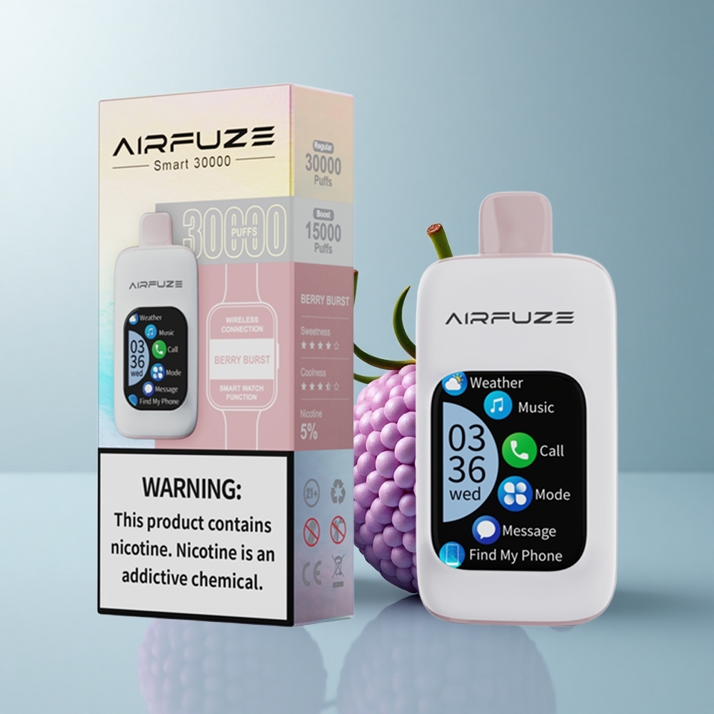 AirFuze Smart 30000 Puffs Explosión de Bayas 5% Nicotina 900mAh