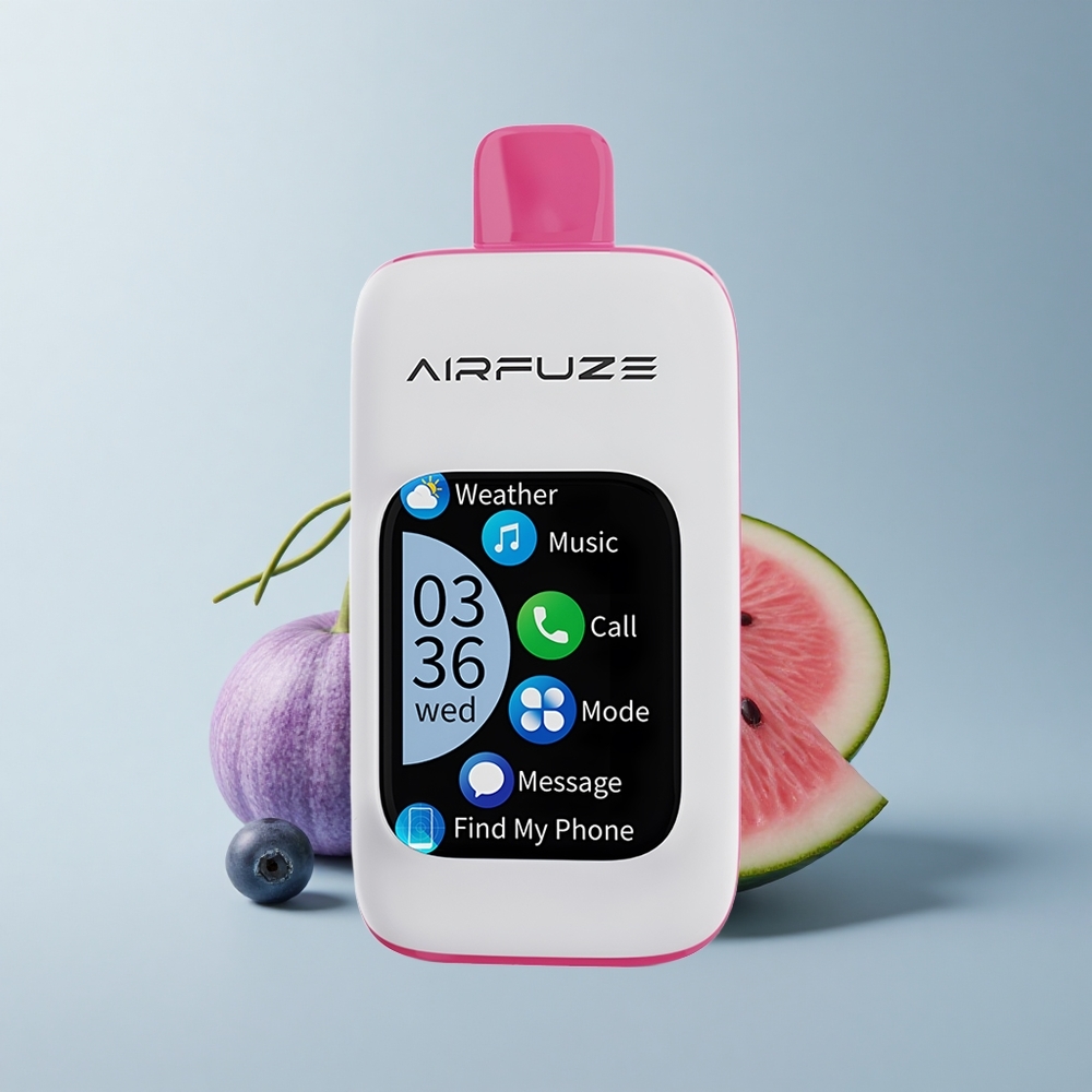 AirFuze Smart 30000 Puffs Sandía Arándano Pantalla Táctil 900mAh Nicotina 5%