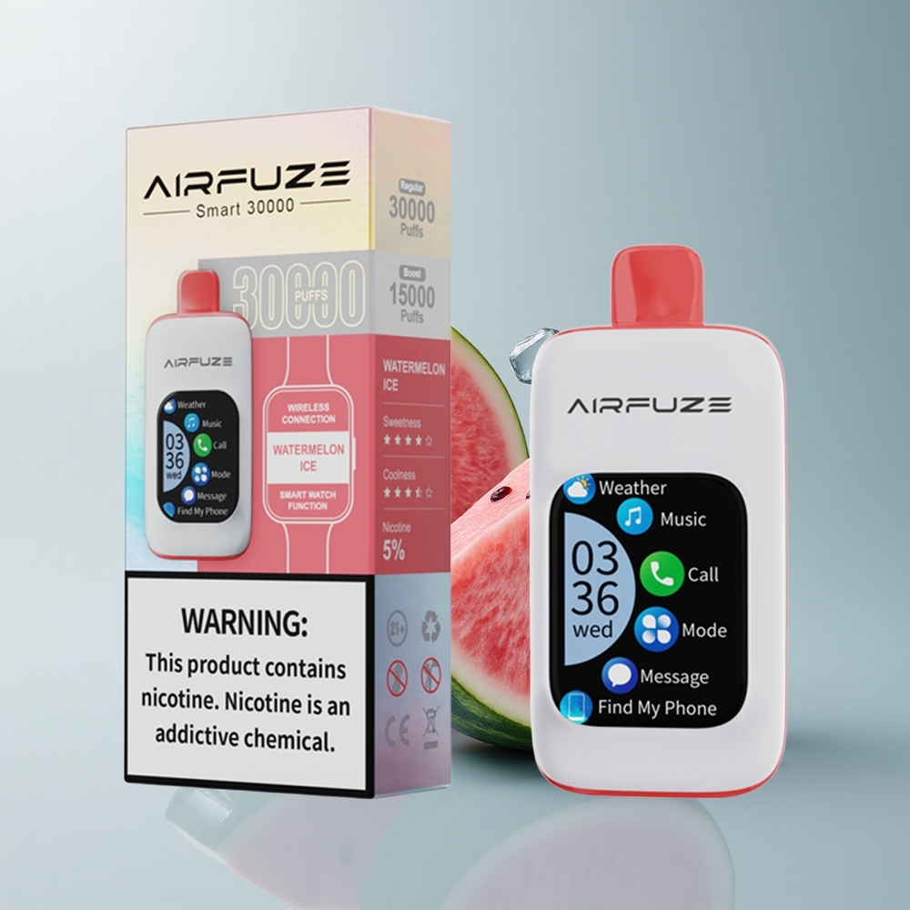 AirFuze Smart 30000 Puffs Sandía Hielo 5% Nicotina 900mAh