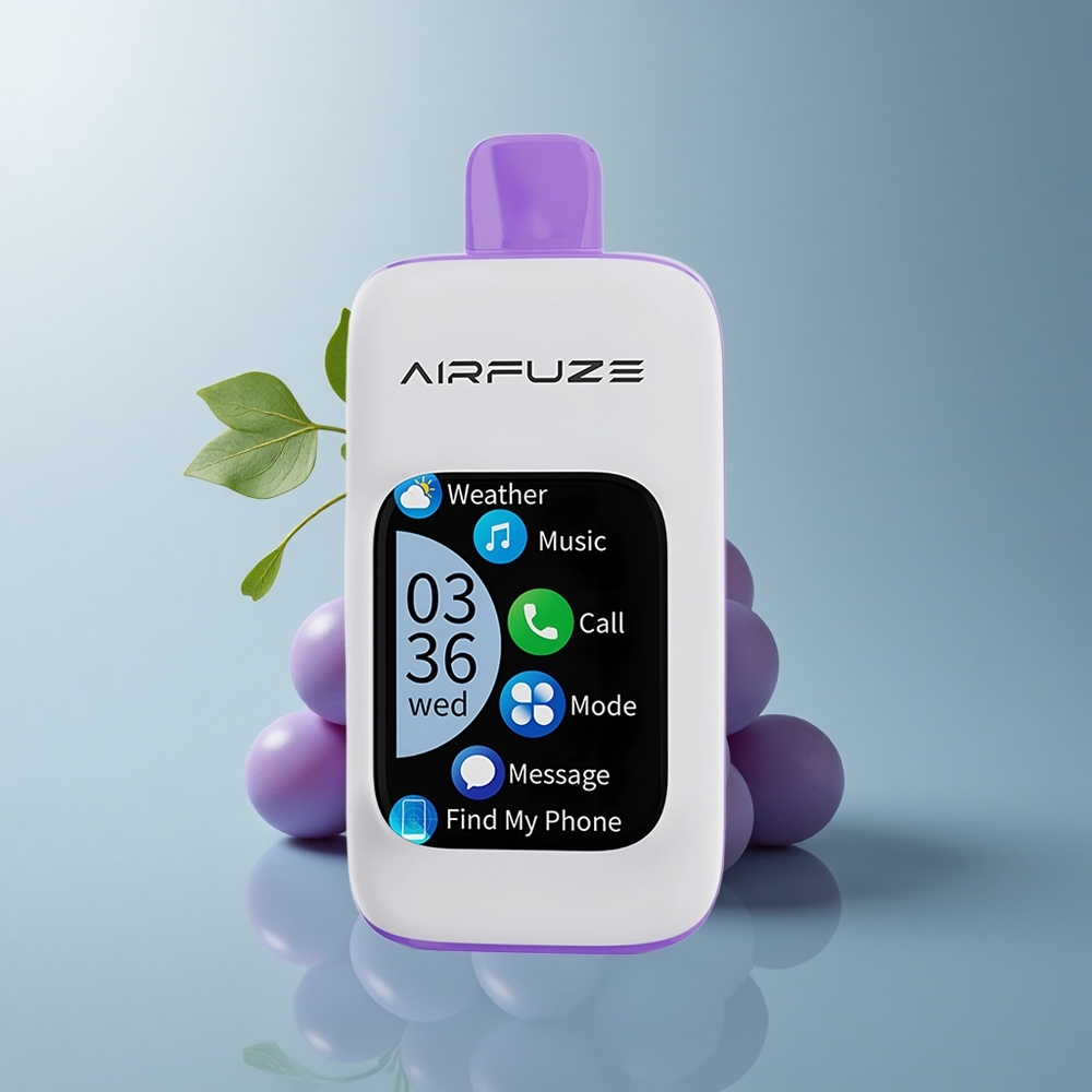 AirFuze Smart Pro 40000 Puffs Estallido de Uva 900mAh 5% Nicotina