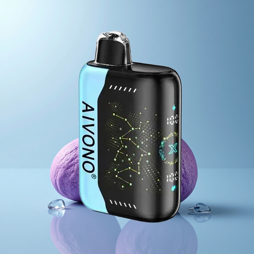 Aivono Aim Boom 25000 Puffs Azul Frambuesa Hielo 650mAh 0% Nicotina