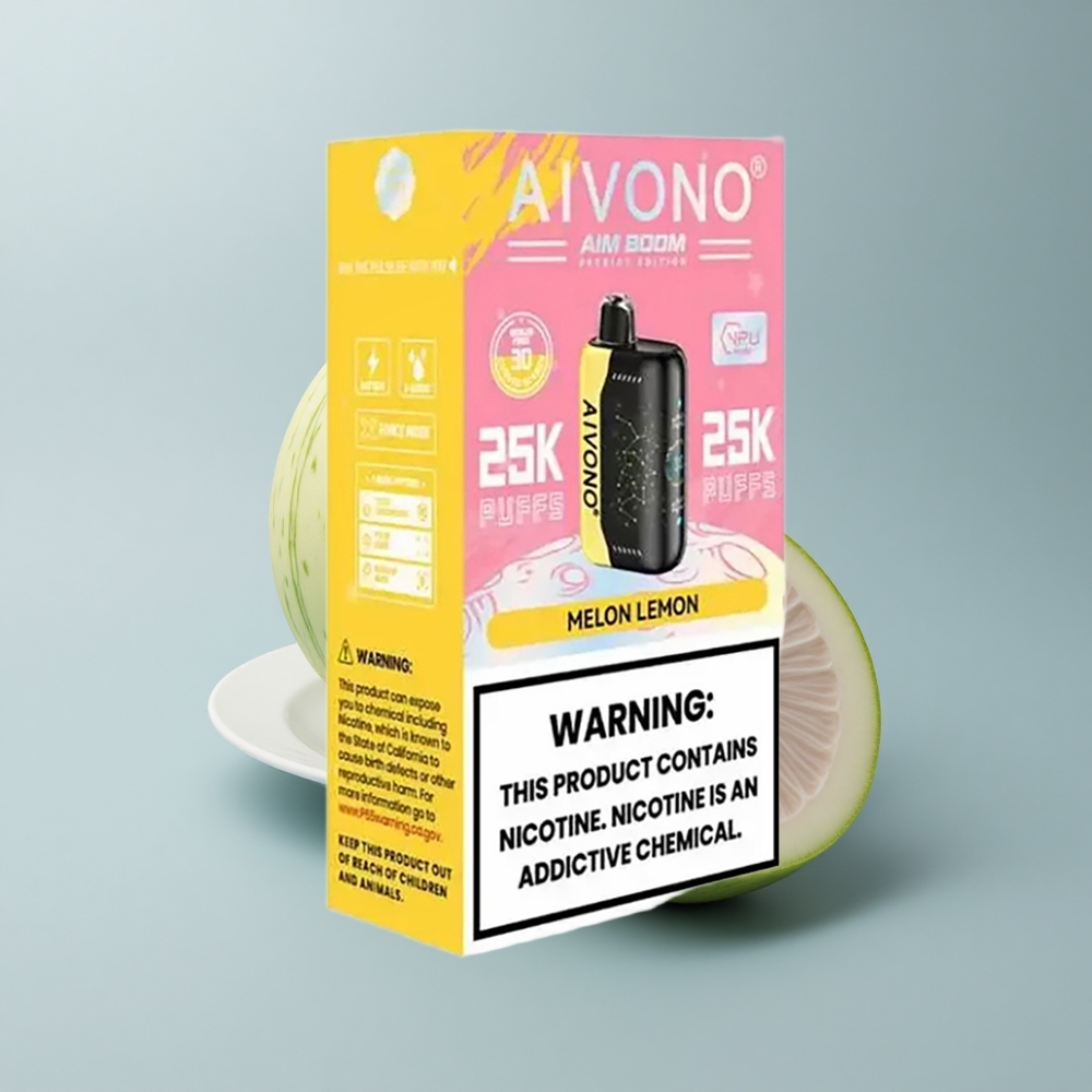 Aivono Aim Boom 25000 Puffs Melón Limón 650mAh Sin Nicotina