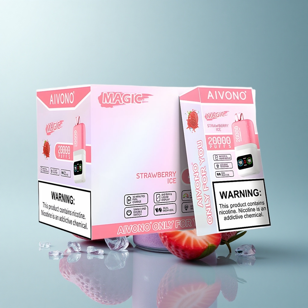 Aivono Aim Magic 20000 Puffs Helado de Fresa con 5% Nicotina y 600mAh