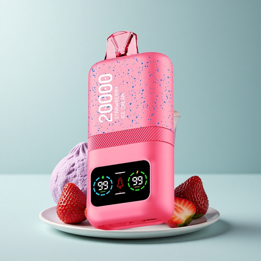 Aivono Aim Magic 20000 Puffs Helado de Fresa con Nicotina al 5% y Batería de 600mAh