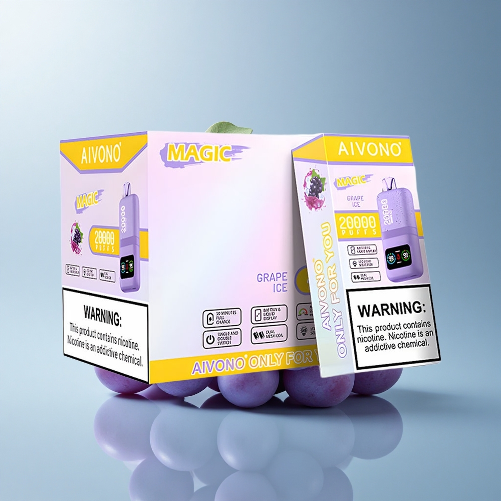 Aivono Aim Magic 20000 Puffs Helado de Uva con 5% Nicotina y 600mAh