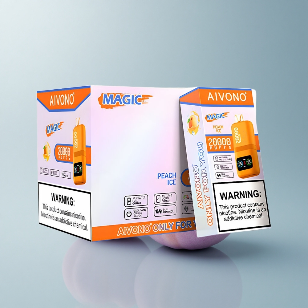 Aivono Aim Magic 20000 Puffs Melocotón Hielo con 5% Nicotina y 600mAh
