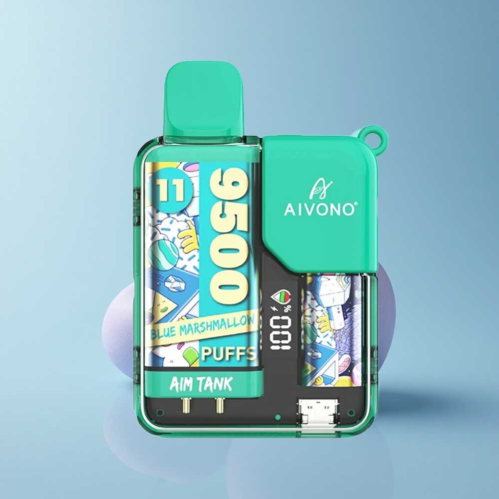 Aivono Aim Tank 9500 Puffs Malvavisco Azul 650mAh 5% Nicotina