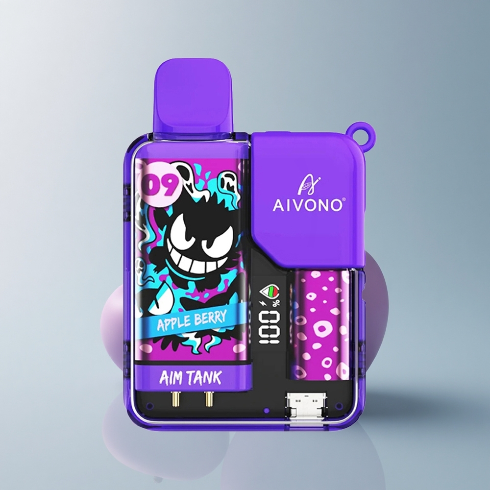 Aivono Aim Tank 9500 Puffs Manzana Baya 650mAh 5% Nicotina