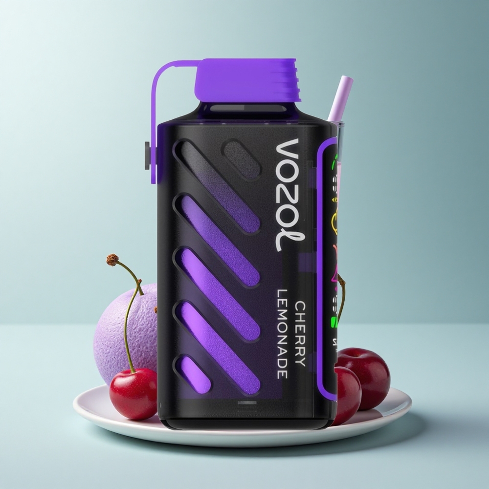 VOZOL Gear Power 20000 Puffs Limonada Cereza con Dual Mesh y 20mL