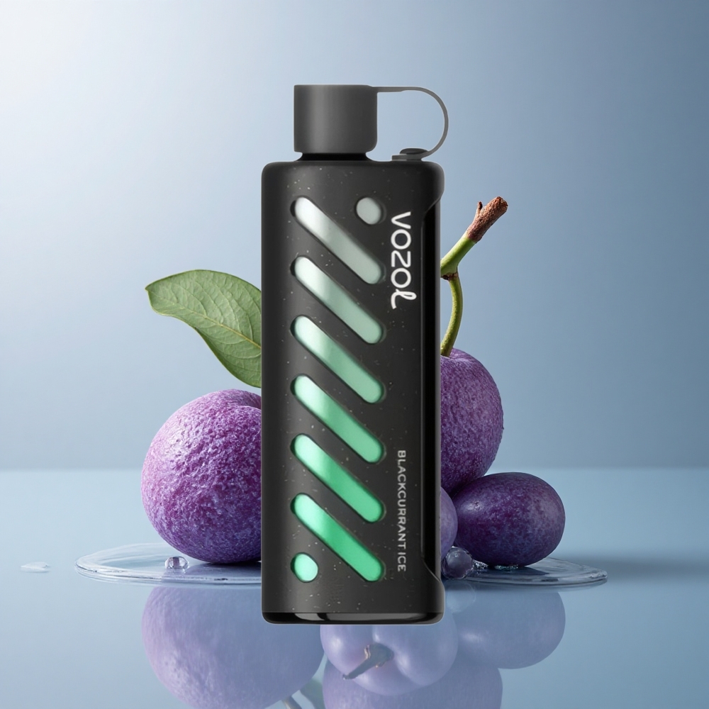 VOZOL Gear Shisha 25000 Puffs Helado de Grosella Negra con Chip Inteligente y 5mg/ml de Nicotina