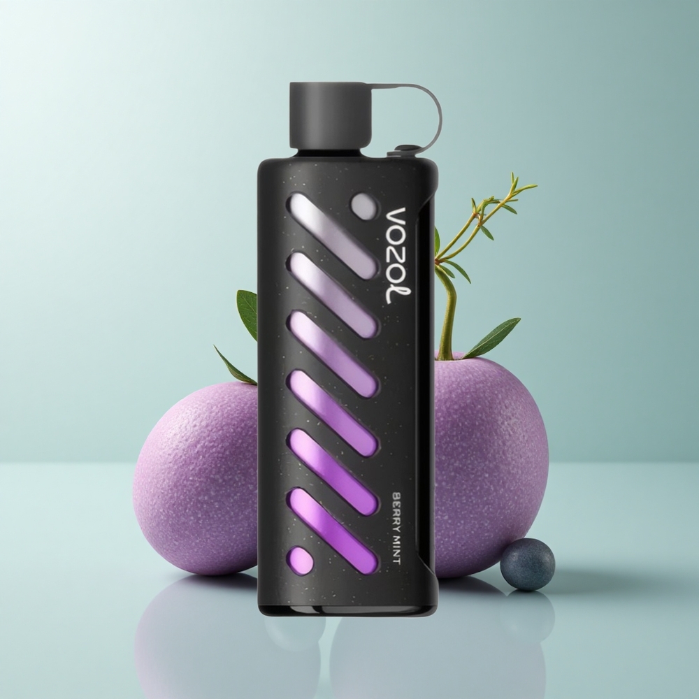 VOZOL Gear Shisha 25000 Puffs Menta Baya con 5mg/ml de Nicotina y 1000mAh