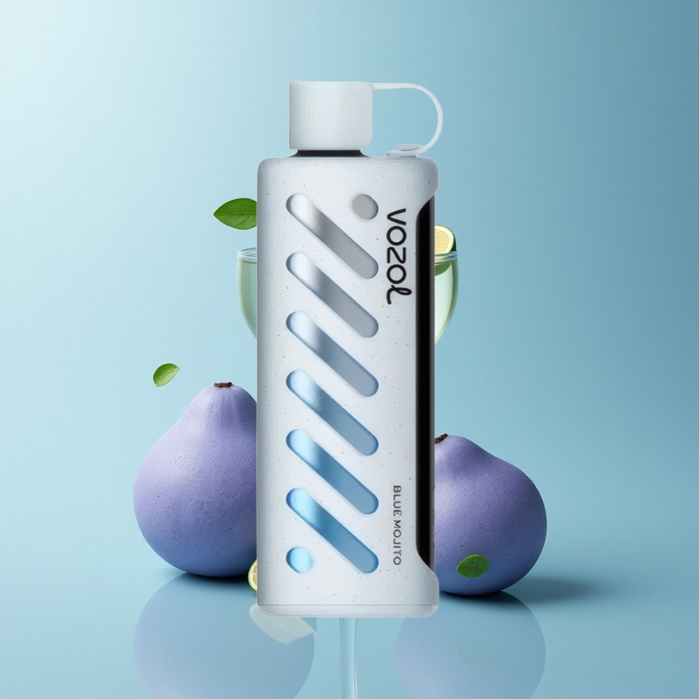 VOZOL Gear Shisha 25000 Puffs Mojito Azul con 5mg de Nicotina y 1000mAh
