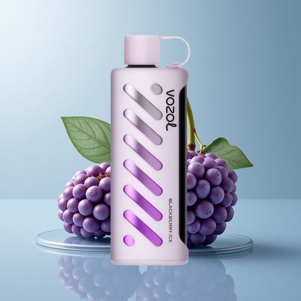 VOZOL Gear Shisha 25000 Puffs Mora Helada Dual Mesh 1000mAh 5mg Nicotina