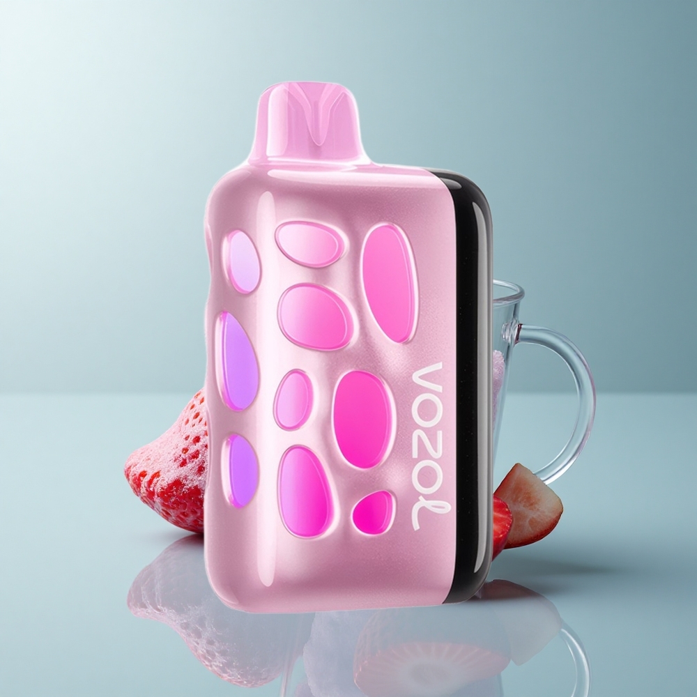 VOZOL RAVE 40000 Puffs Fresa Helada Brillante 270° 20mg Nicotina 1000mAh
