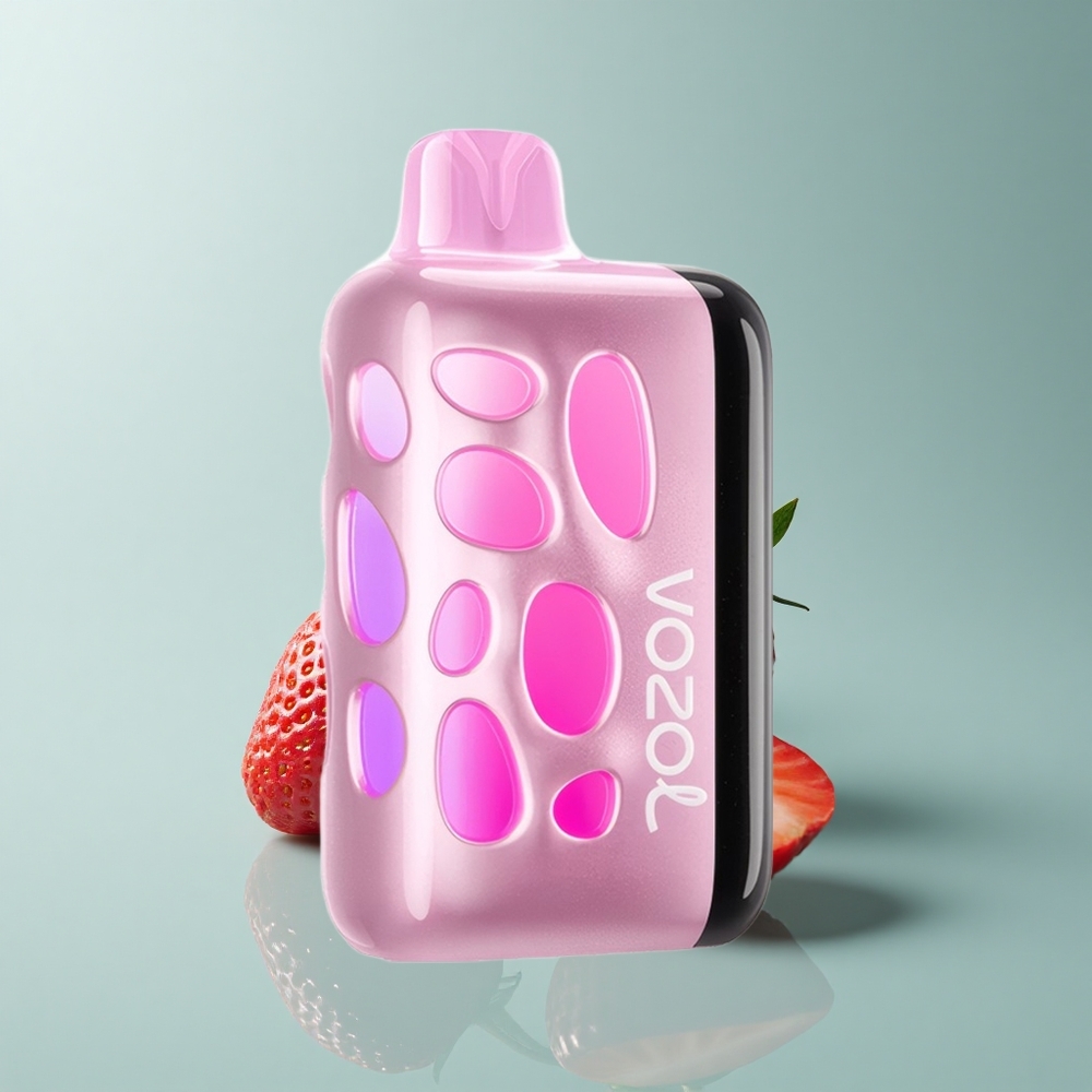 VOZOL RAVE 40000 Puffs Fresa Kiwi Resplandor Vibrante 270° Animación Eclipse 20mg Nicotina 1000mAh