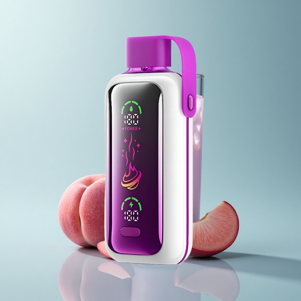 VOZOL Star 20000 Puffs Jugo de Melocotón Helado con Dual Mesh y 650mAh