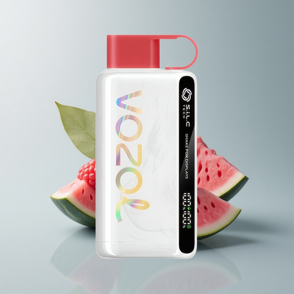 VOZOL STAR 9000/12000 Puffs Frambuesa Sandía con Carga Rápida 30% y 650mAh