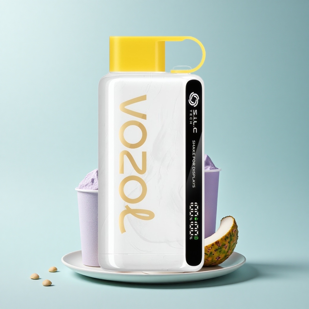 VOZOL STAR 9000/12000 Puffs Helado de Piña y Coco con Carga Rápida 30% y 650mAh