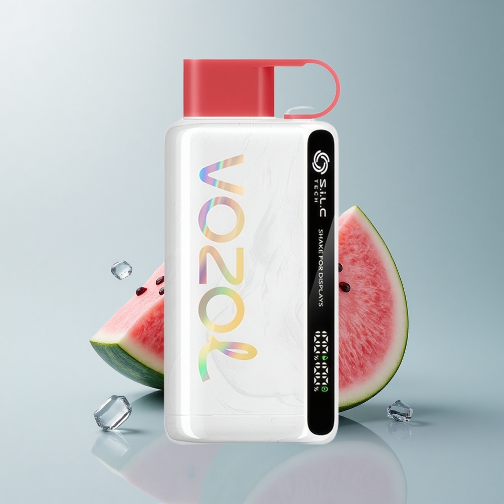 VOZOL STAR 9000/12000 Puffs Sandía Hielo con 650mAh y protección de boquilla